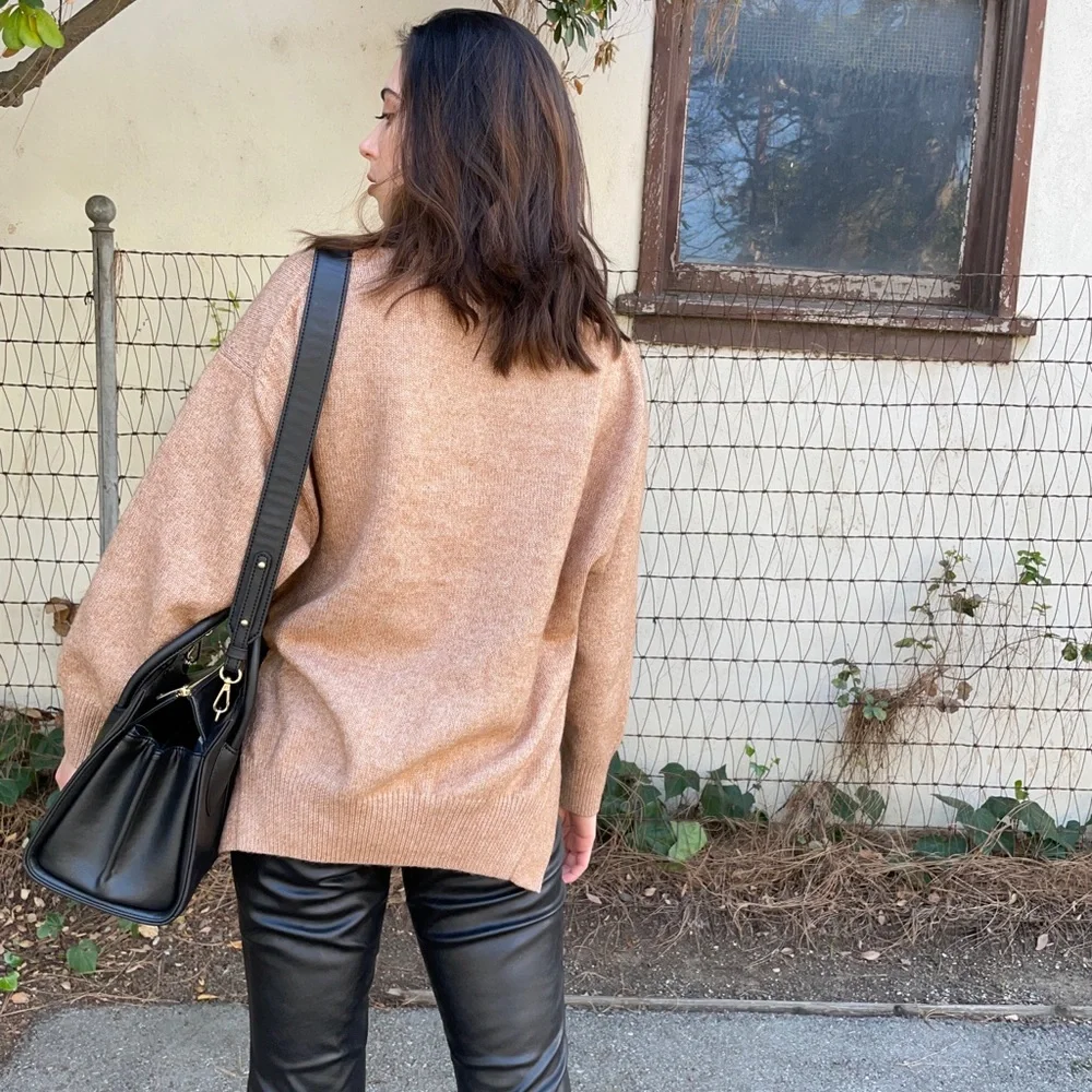 SOLD H&M wool blend camel jumper - Picture 5 of 10